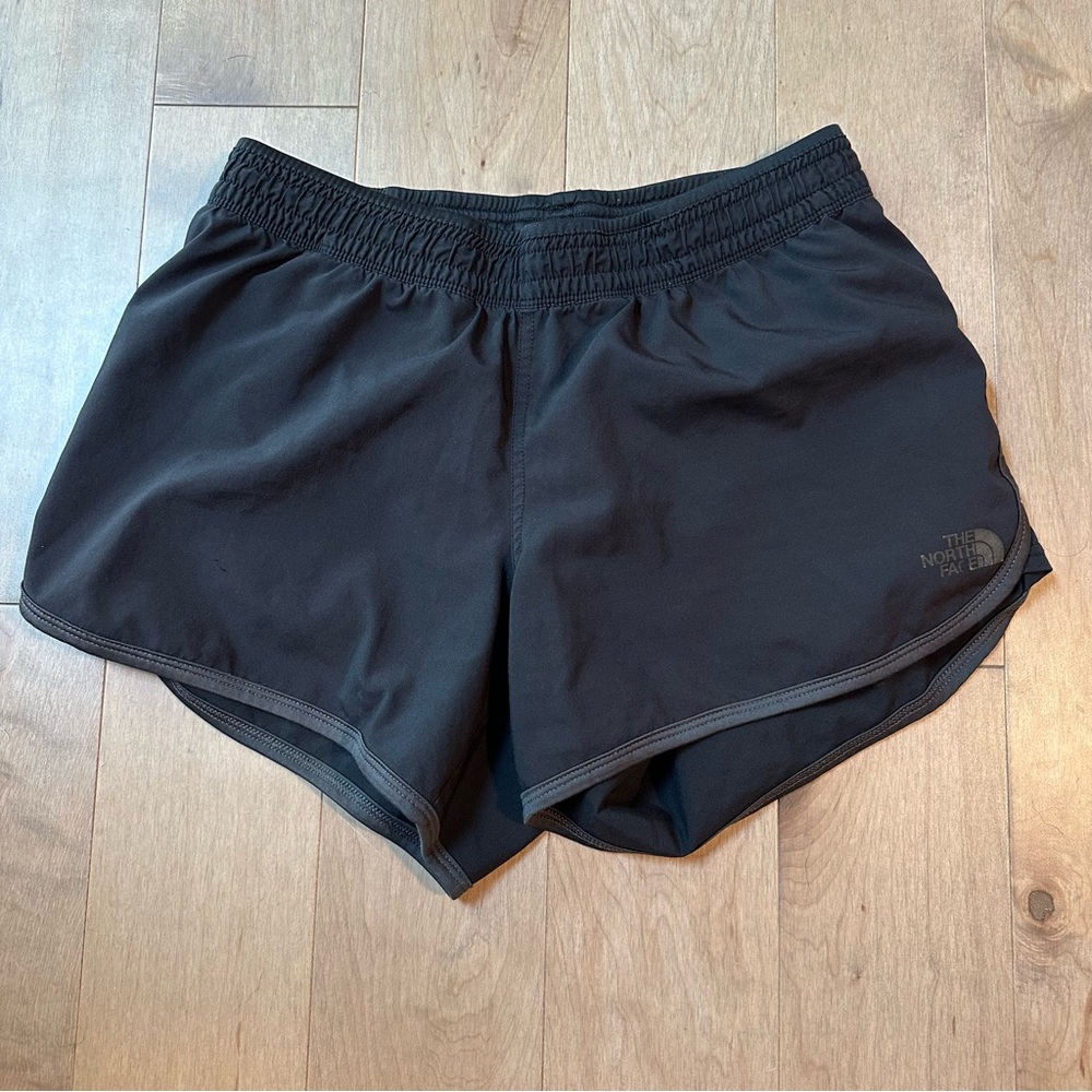 The North Face Black Athletic Shorts Lightweight Performance